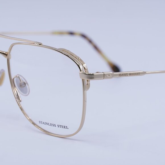 Isabel Marant IM 0057 0000 00 Eyeglasses Gold 56mm Aviator Frame - Picture 6 of 9